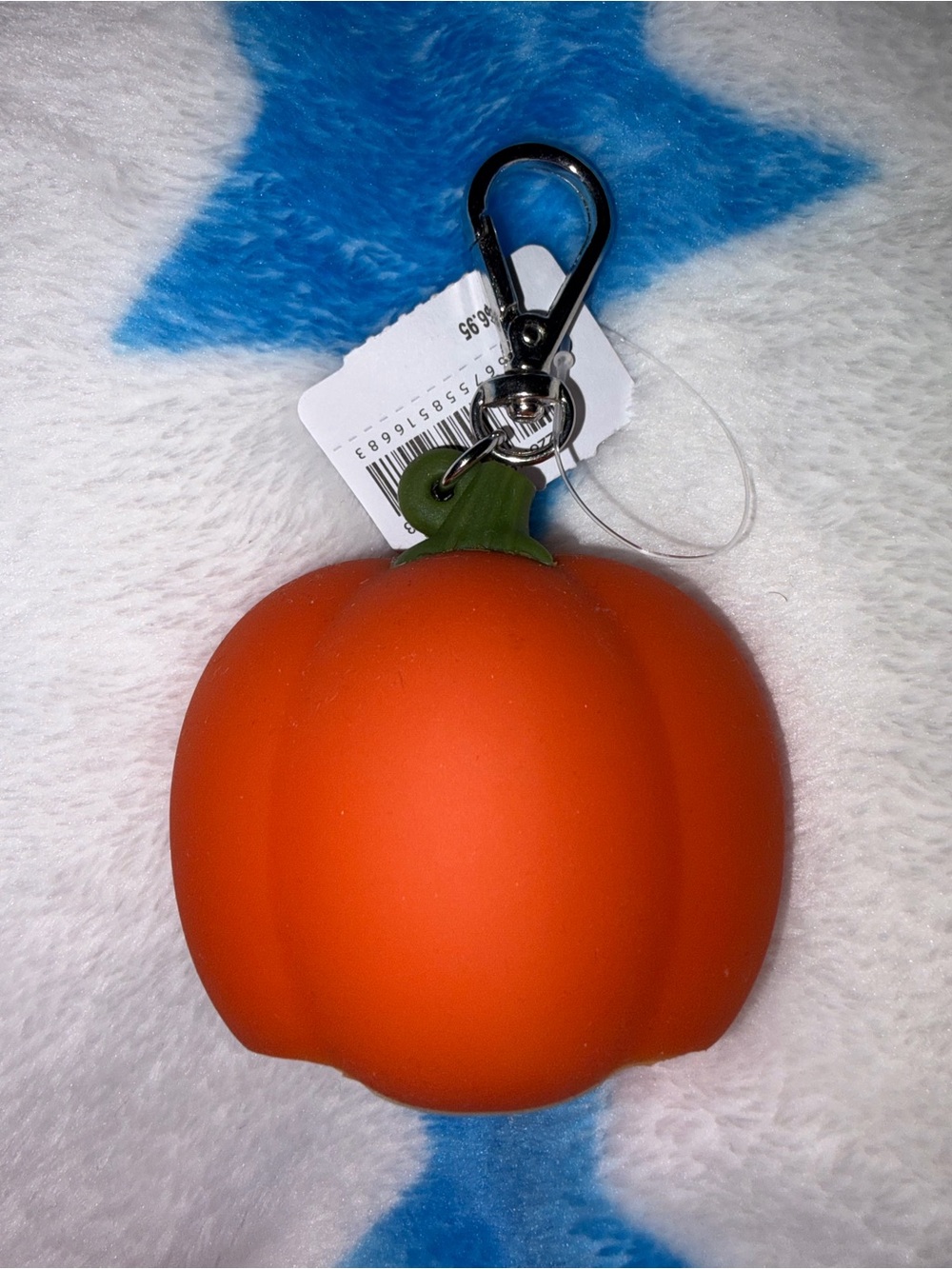 Bath & Body Works Pocket *Bac Sparkly Pumpkin Holder NWT - Picture 2 of 3